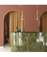 Carrelage Hanoi Wild Olive 6,5x20 cm - vue d’ambiance