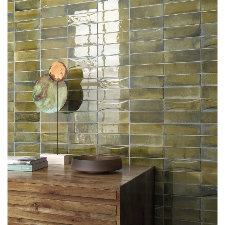 Hanoi Wild Olive 6.5x20 cm - carrelage NAIS - image 5