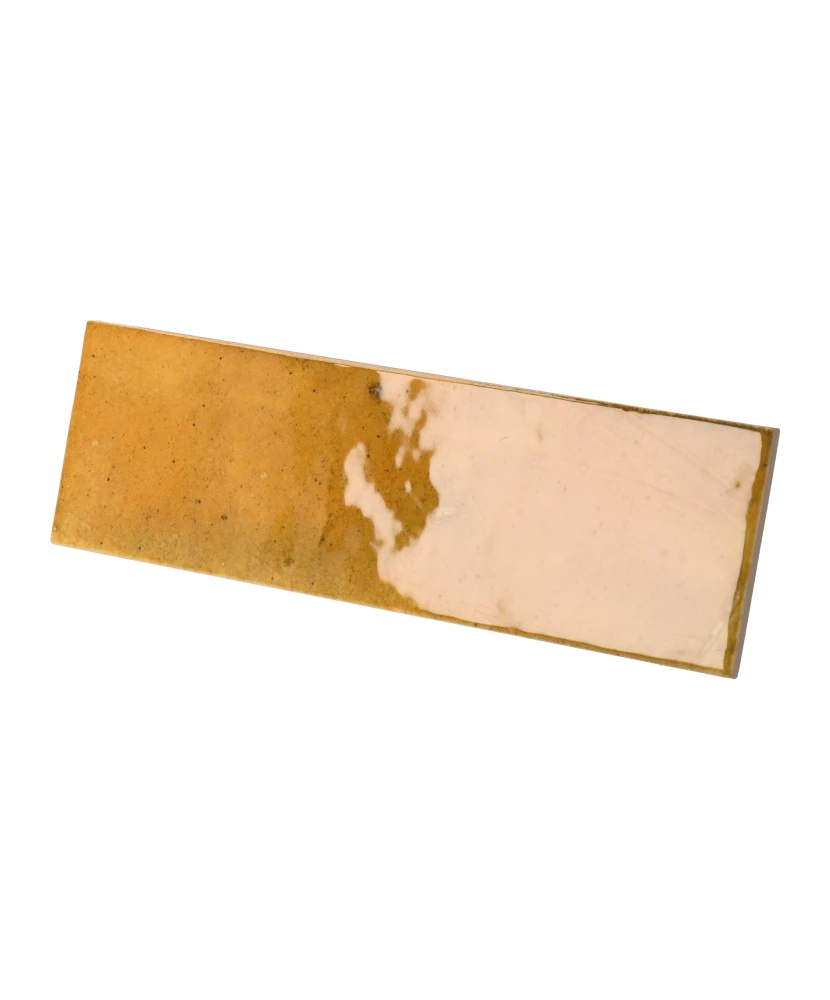 Carrelage Hanoi Caramel 6,5x20 cm - vue latérale du carreau