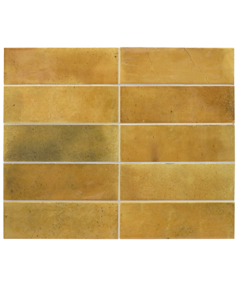 Carrelage Hanoi Caramel 6,5x20 cm - détail du carreau