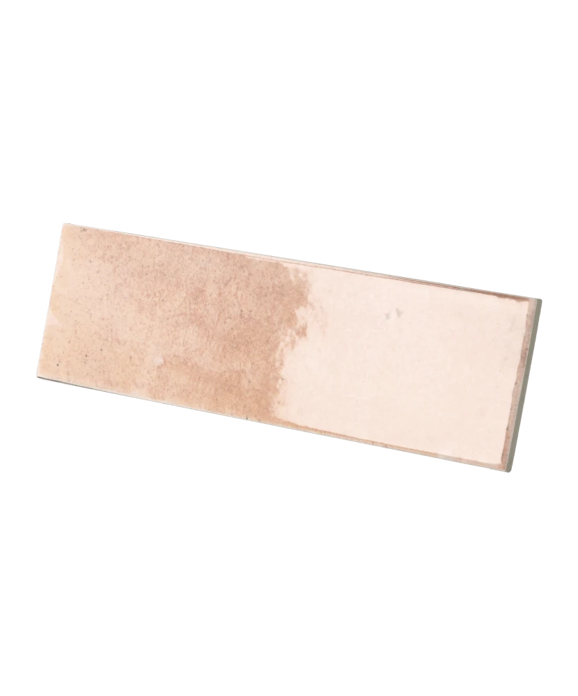 Carrelage Hanoi Pink 6,5x20 cm - détail du carreau
