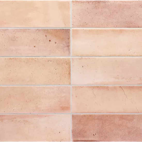 Carrelage Hanoi Pink 6,5x20 cm - détail du carreau 2