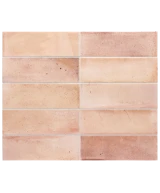 Carrelage Hanoi Pink 6,5x20 cm - détail du carreau 2