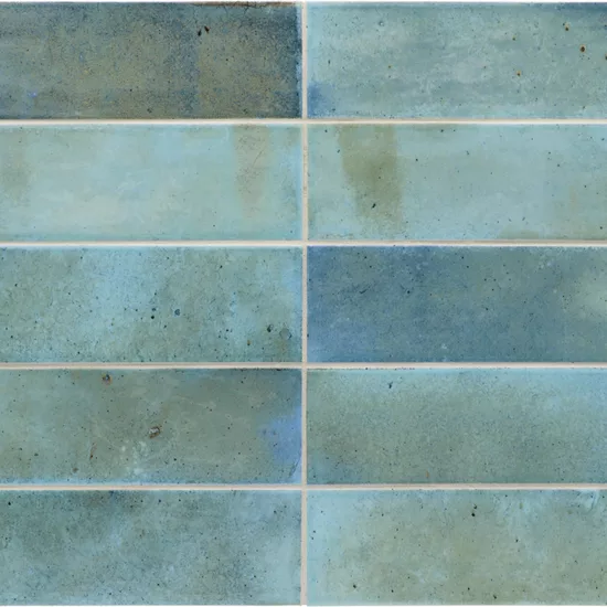 Carrelage Hanoi Sky Blue 6,5x20 cm - détail du carreau