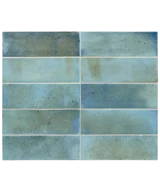 Carrelage Hanoi Sky Blue 6,5x20 cm - détail du carreau