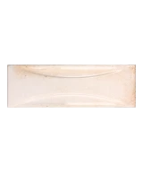 Carrelage Hanoi Arco White 6,5x20 cm - vue de face du carreau