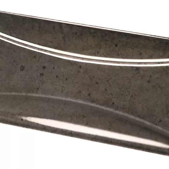 Carrelage Hanoi Arco Black Ash 6,5x20 cm - vue latérale du carreau