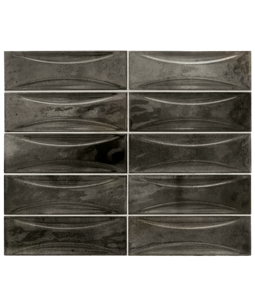 Hanoi Arco Black Ash 6.5x20 cm - carrelage NAIS - image 2