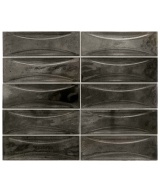 Hanoi Arco Black Ash 6.5x20 cm - carrelage NAIS - image 2
