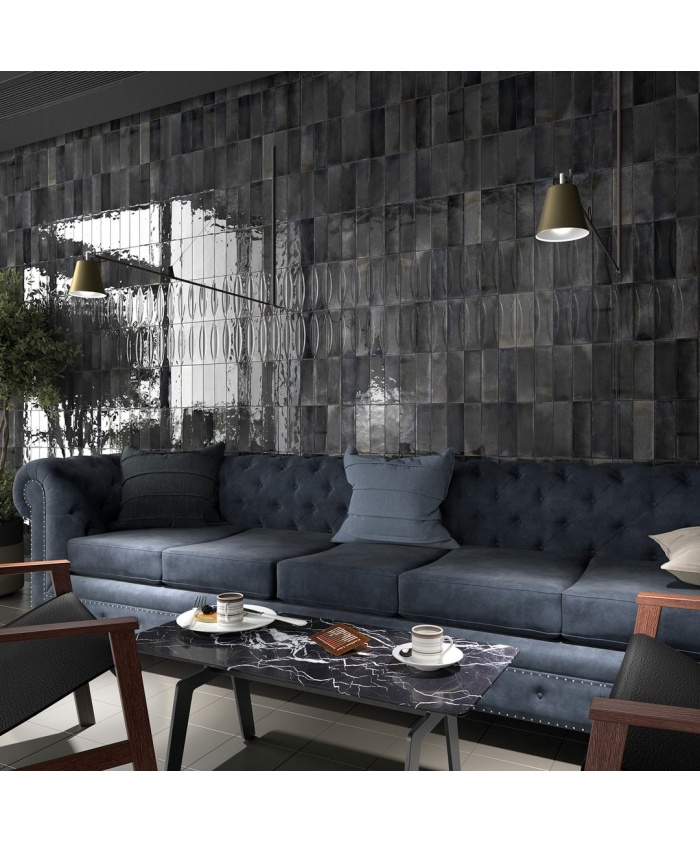 Hanoi Arco Black Ash 6.5x20 cm - carrelage NAIS - image 4