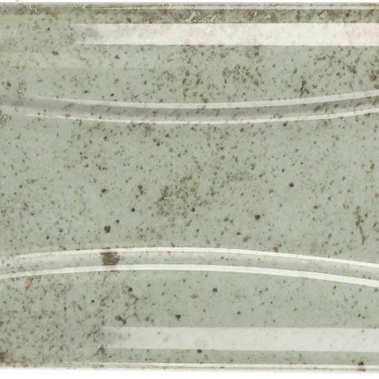 Carrelage Hanoi Arco Celadon 6,5x20 cm - vue de face du carreau