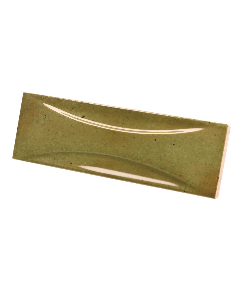 Hanoi Arco Wild Olive 6.5x20 cm - carrelage NAIS