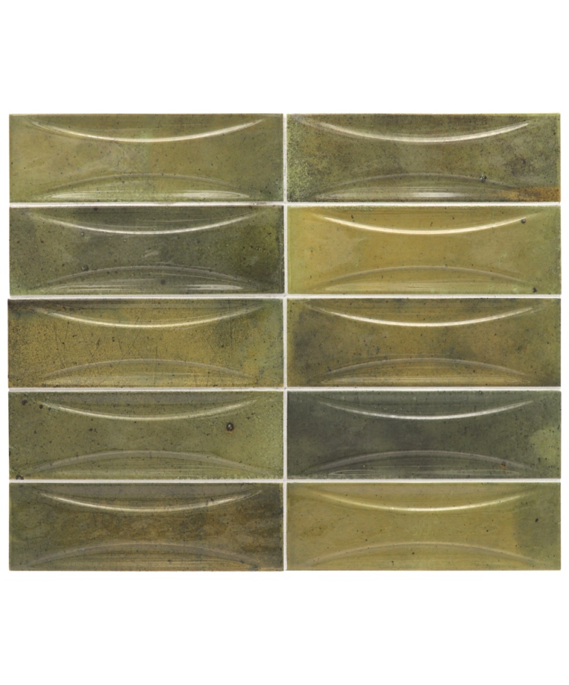 Hanoi Arco Wild Olive 6.5x20 cm - carrelage NAIS - image 2