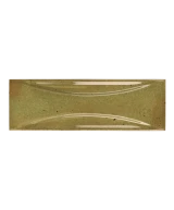 Carrelage Hanoi Arco Wild Olive 6,5x20 cm - vue de face du carreau