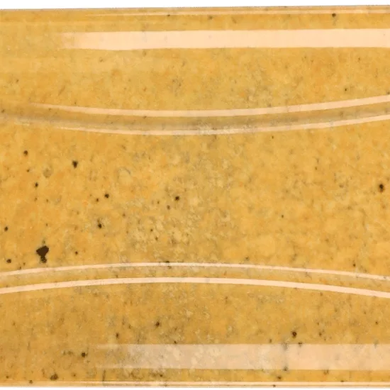 Carrelage Hanoi Arco Caramel 6,5x20 cm - vue de face du carreau