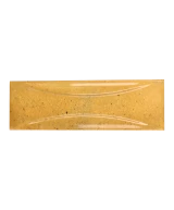 Carrelage Hanoi Arco Caramel 6,5x20 cm - vue de face du carreau