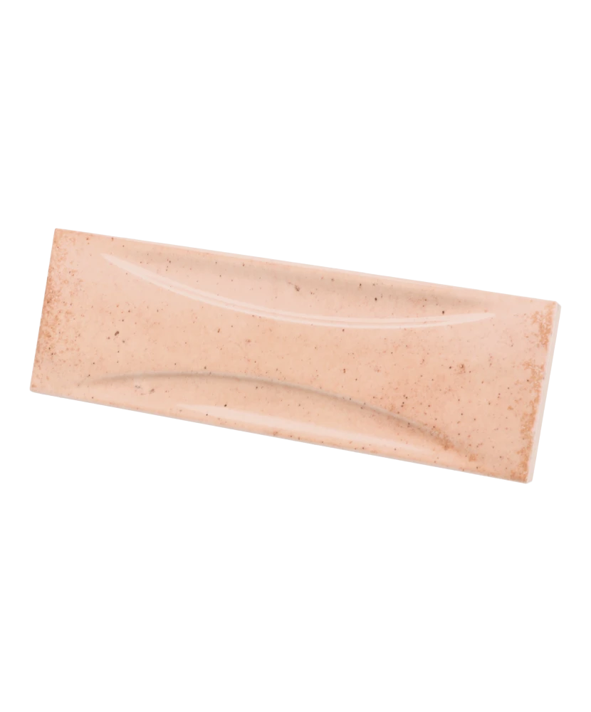 Carrelage Hanoi Arco Pink 6,5x20 cm - détail du carreau