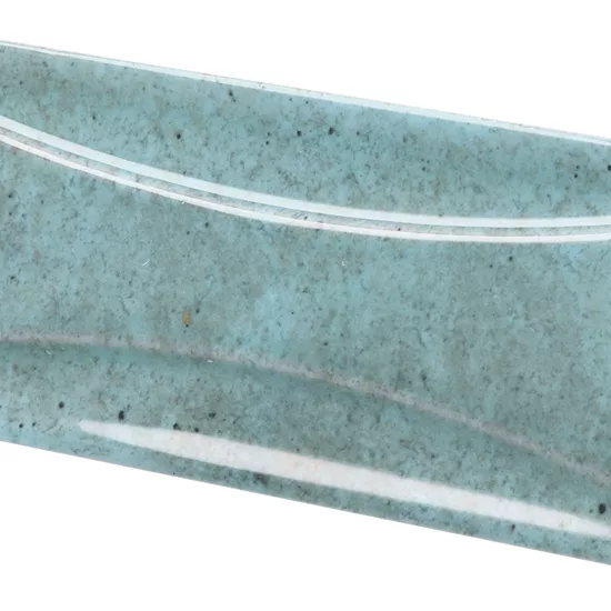 Carrelage Hanoi Arco Sky Blue 6,5x20 cm - vue latérale du carreau