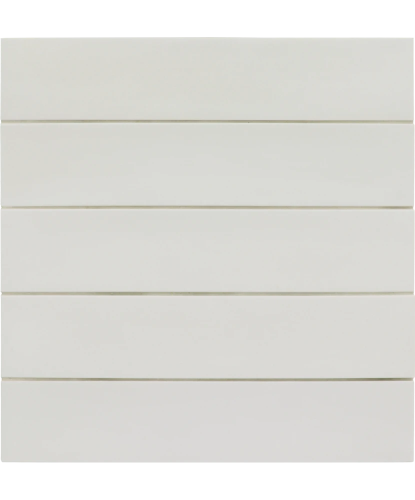 Carrelage Wadi Snow 6x30 cm - panneau de carreaux