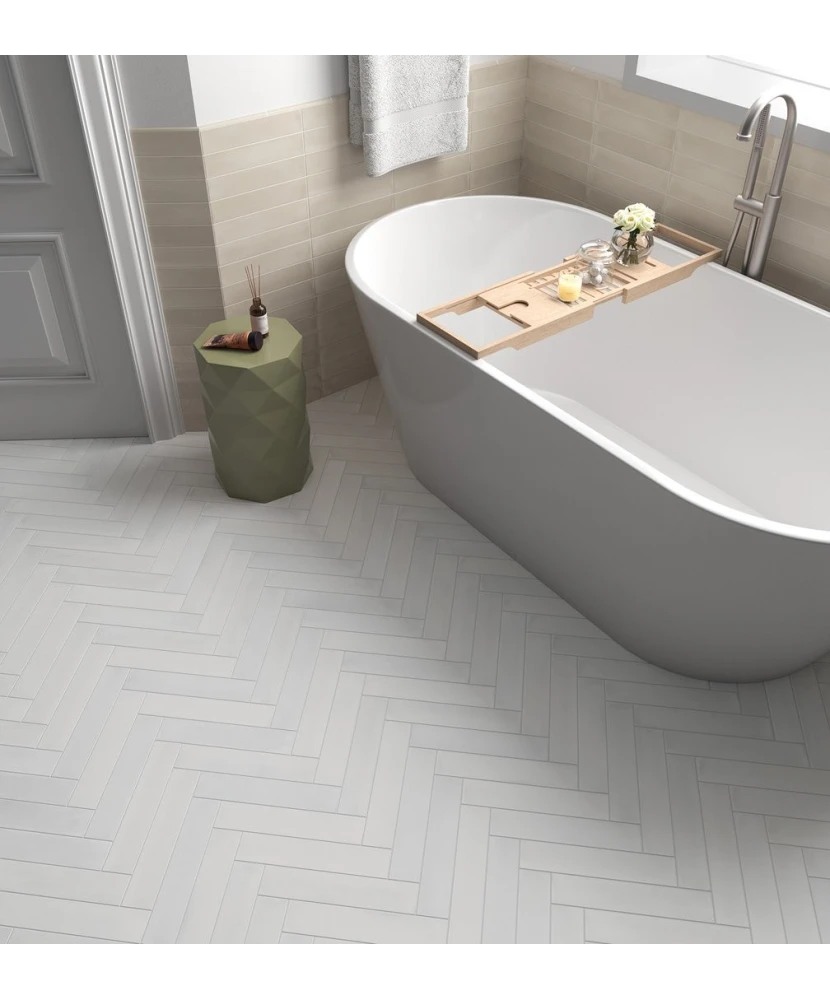 Carrelage Wadi Beige 6x30 cm - vue d’ambiance 3