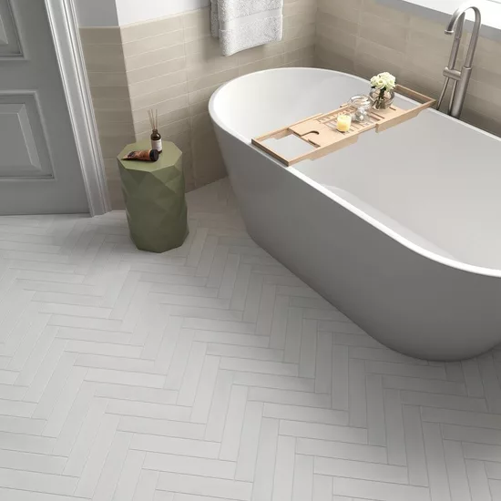 Carrelage Wadi Beige 6x30 cm - vue d’ambiance 3