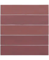 Carrelage Wadi Garnet 6x30 cm - détail du carreau 2