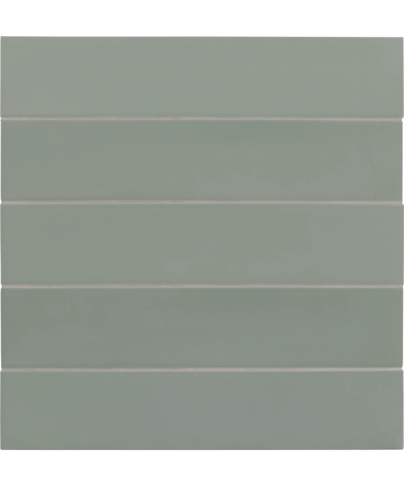 Carrelage Wadi Mint 6x30 cm - panneau de carreaux