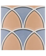 Carrelage Caprice Island Colours 20x20 cm - vue de face du carreau