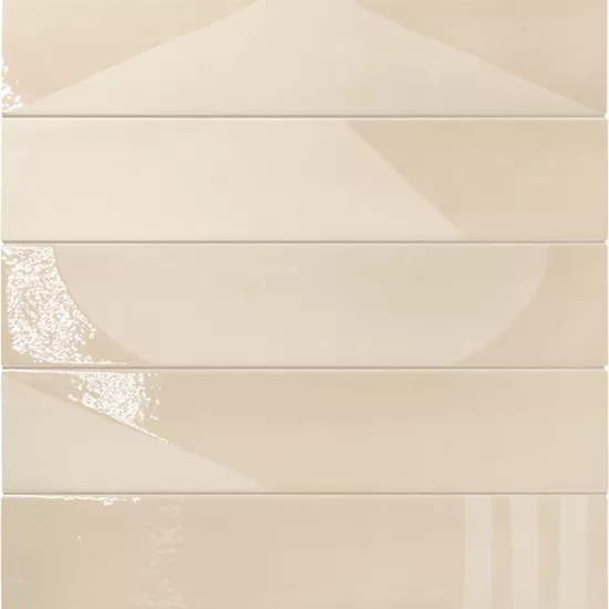 Carrelage Wadi Decor Beige 6x30 cm - détail du carreau