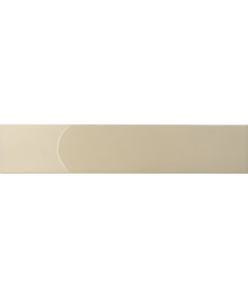 Carrelage Wadi Decor Beige 6x30 cm - vue de face du carreau