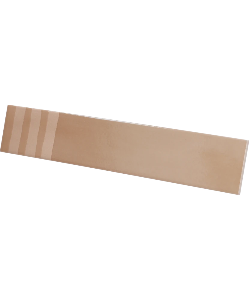 Carrelage Wadi Decor Taupe 6x30 cm - vue latérale du carreau