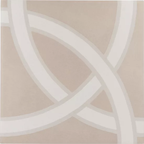 Carrelage Caprice Loop Pastel 20x20 cm - vue de face du carreau