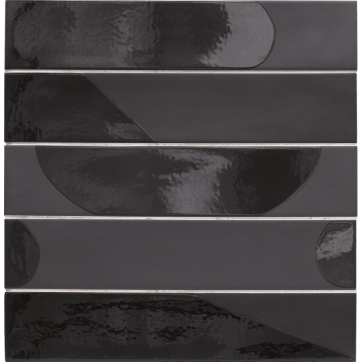 Wadi Decor Noir 6x30 cm - carrelage NAIS - image 2
