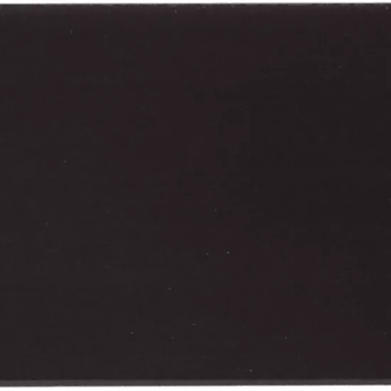 Carrelage Wadi Decor Noir 6x30 cm - vue de face du carreau