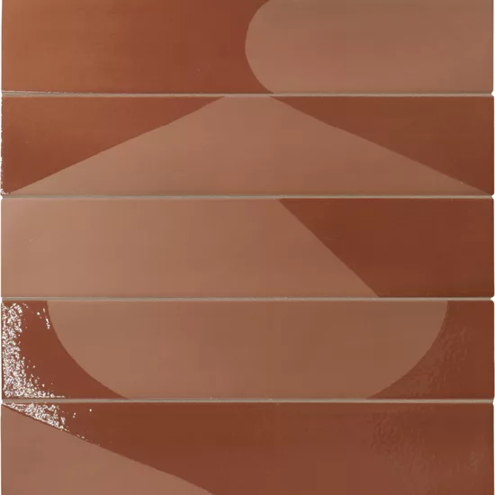 Carrelage Wadi Decor Terra 6x30 cm - détail du carreau 2