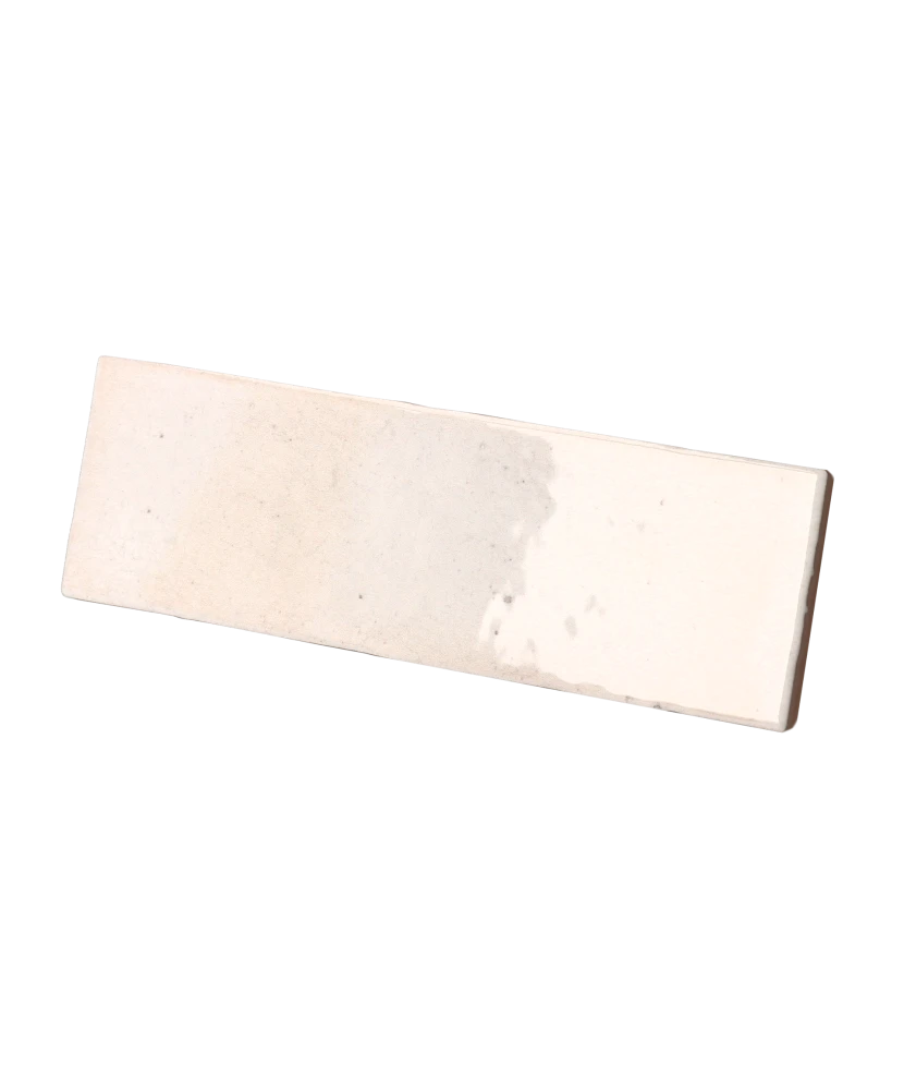 Carrelage Hanoi White 5,1x16,1 cm - vue latérale du carreau