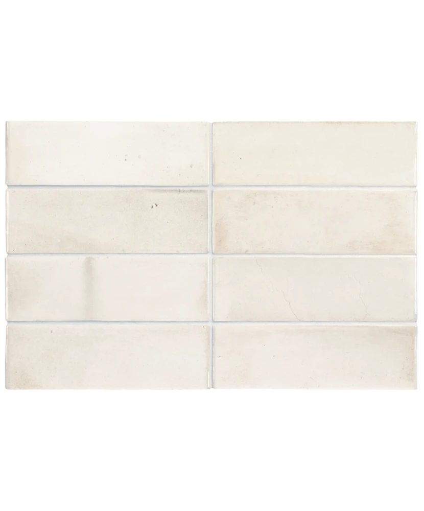 Carrelage Hanoi White 5,1x16,1 cm - détail du carreau