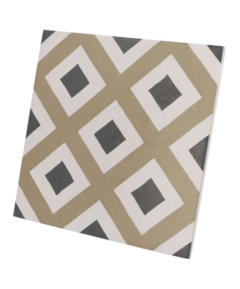 Carrelage Caprice City Colours 20x20 cm - vue latérale du carreau