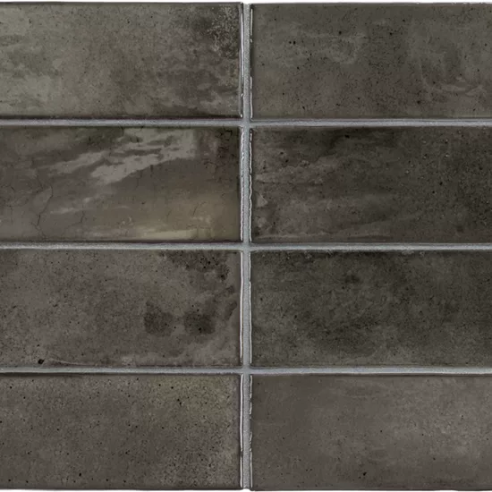 Carrelage Hanoi Black Ash 5,1x16,1 cm - détail du carreau