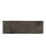 Carrelage Hanoi Black Ash 5,1x16,1 cm - vue de face du carreau
