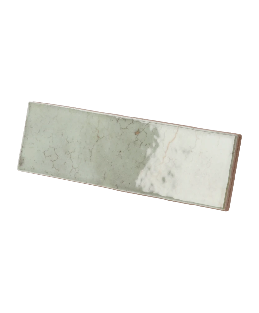 Carrelage Hanoi Celadon 5,1x16,1 cm - vue latérale du carreau