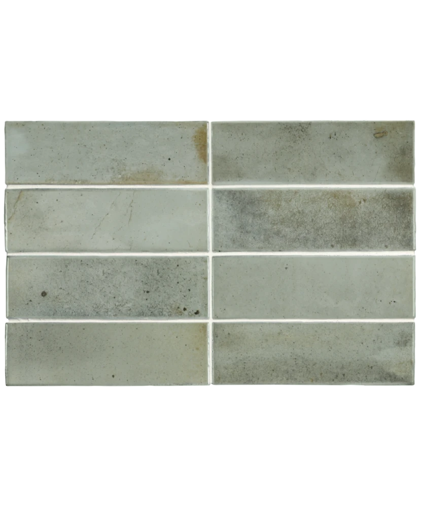 Carrelage Hanoi Celadon 5,1x16,1 cm - détail du carreau
