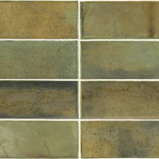 Carrelage Hanoi Wild Olive 5,1x16,1 cm - détail du carreau