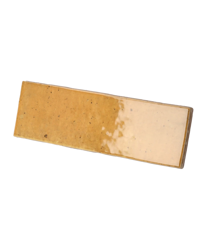 Carrelage Hanoi Caramel 5,1x16,1 cm - vue latérale du carreau