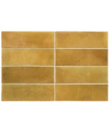 Carrelage Hanoi Caramel 5,1x16,1 cm - détail du carreau