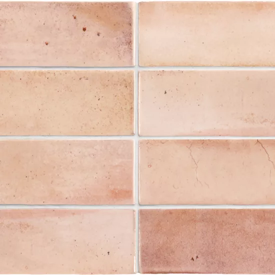 Carrelage Hanoi Pink 5,1x16,1 cm - détail du carreau 2