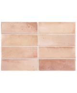 Carrelage Hanoi Pink 5,1x16,1 cm - détail du carreau 2