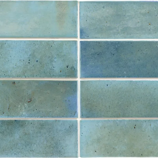 Carrelage Hanoi Sky Blue 5,1x16,1 cm - détail du carreau