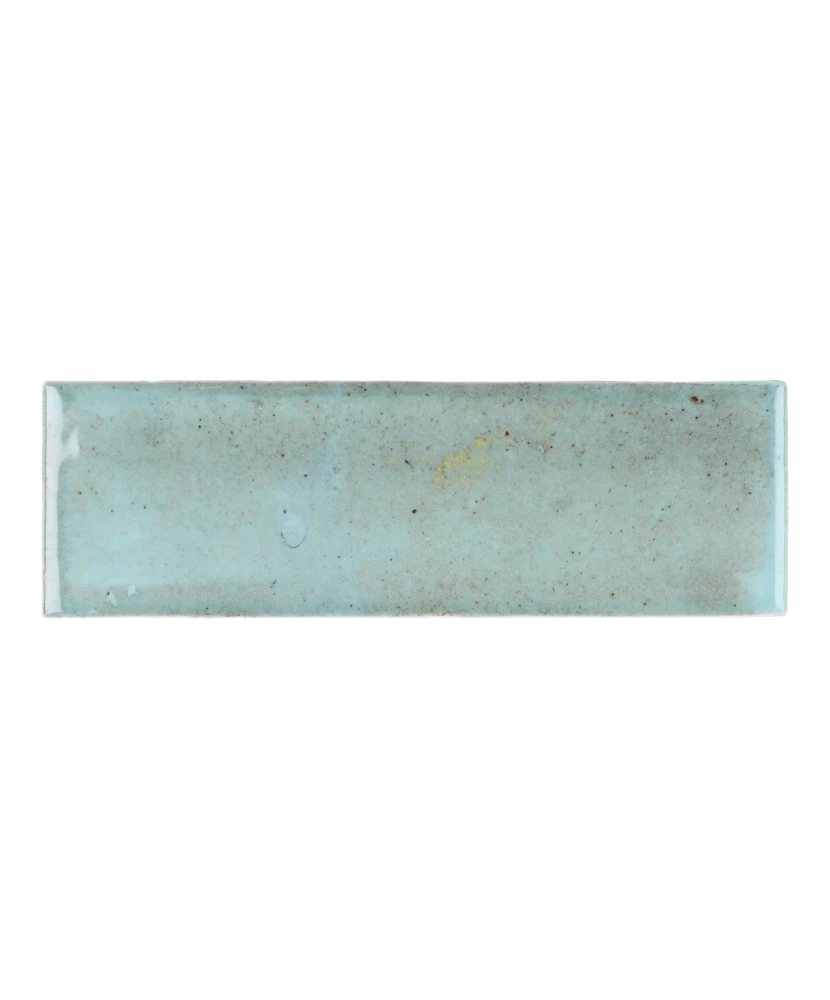 Carrelage Hanoi Sky Blue 5,1x16,1 cm - vue de face du carreau