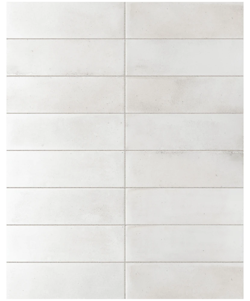 Carrelage Raku White 6x18,6 cm - détail du carreau